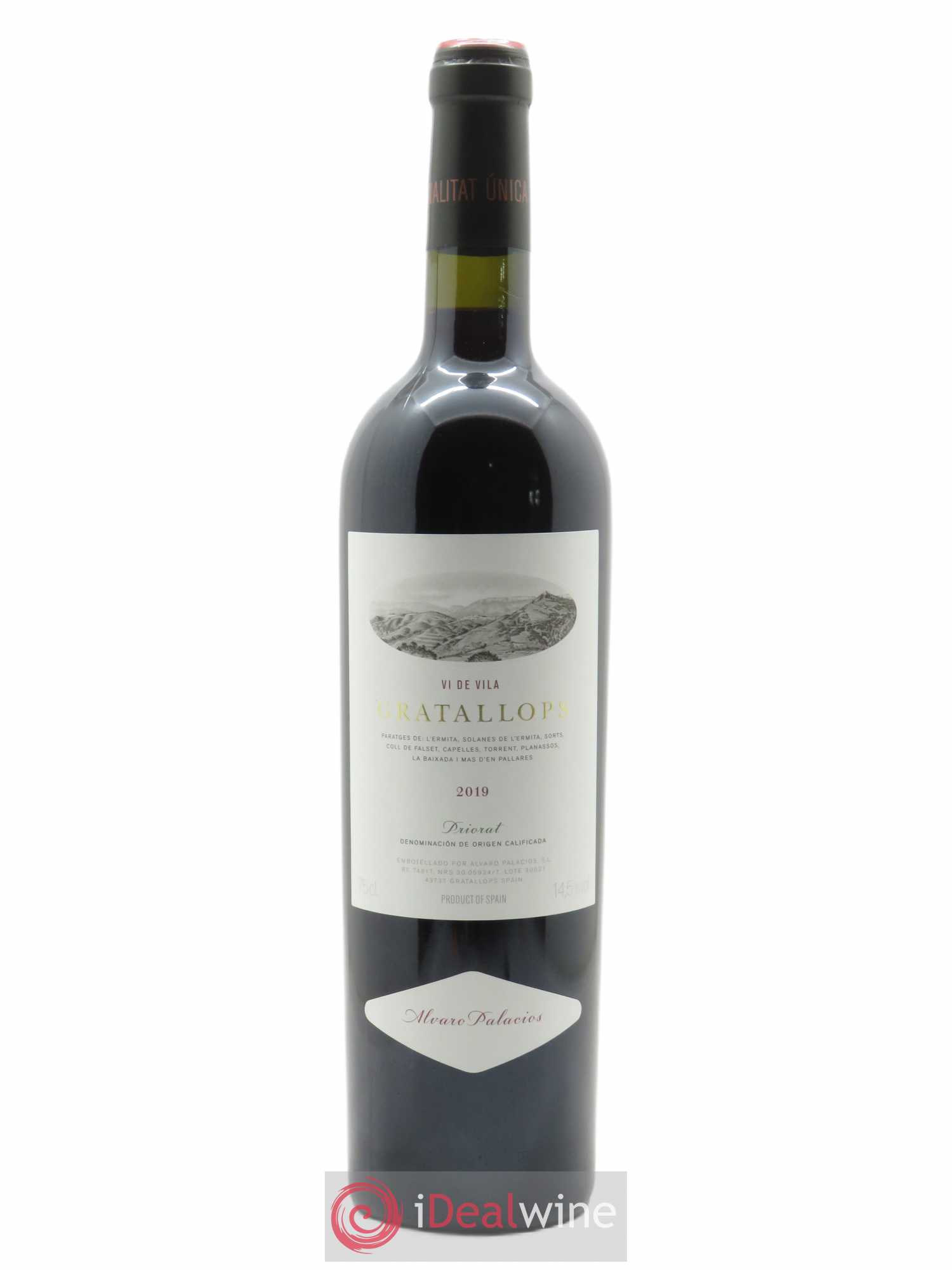 Priorat DOCa Alvaro Palacios Vi de Vila Gratallops (CBO à partir de 6 bts) 2019 - Lot de 1 Bouteille