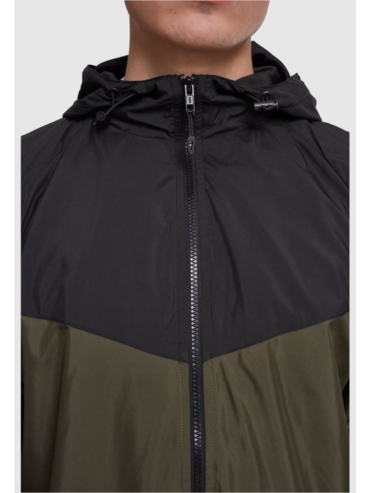 Urban Classics Urban Classics Windbreaker in blk/darkolive günstig kaufen