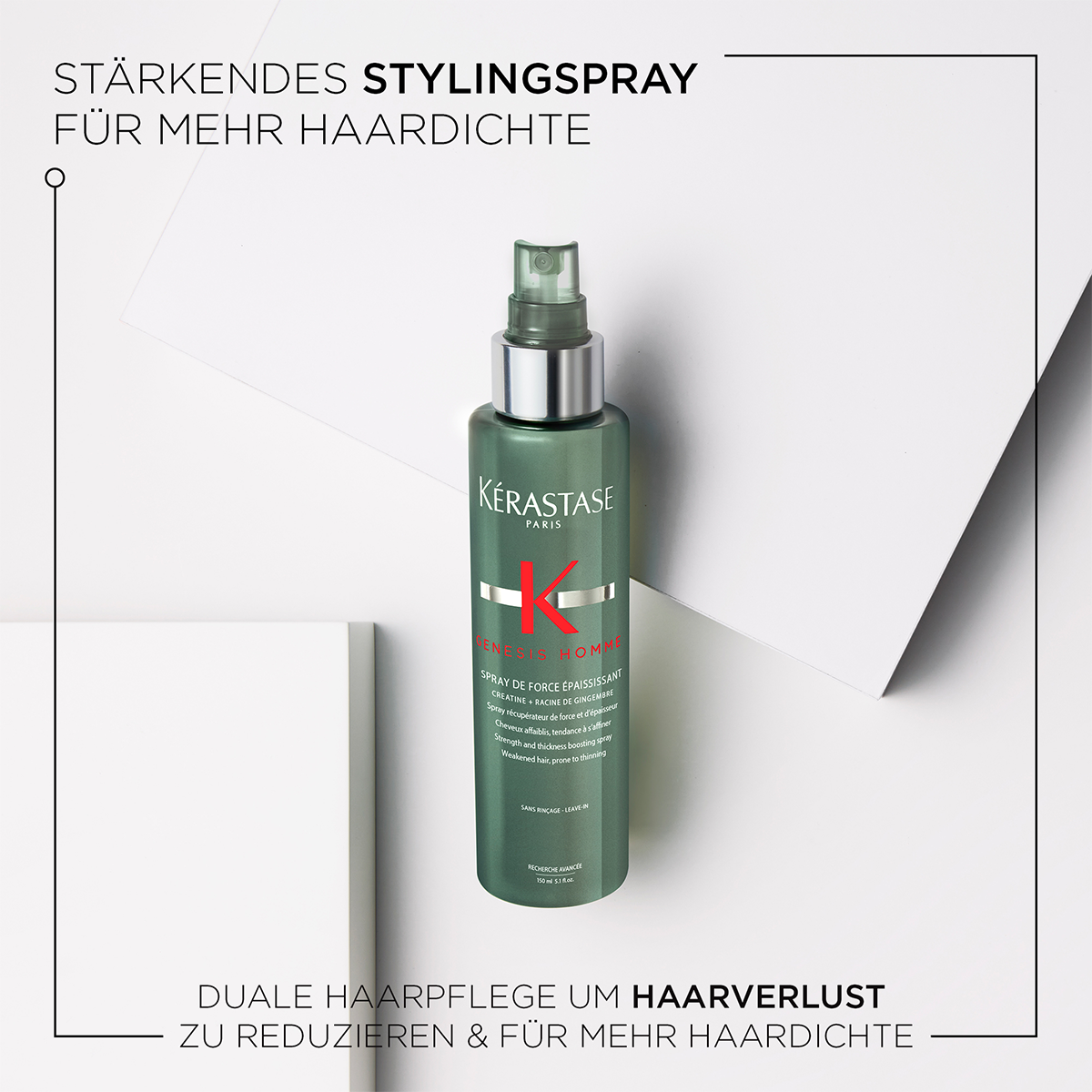 Kérastase Genesis Homme Spray de Force Épaississant 150 ml