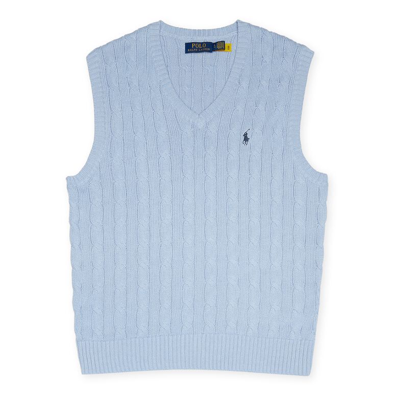 Polo Ralph Lauren Sleeveless Vest blue hyacinth