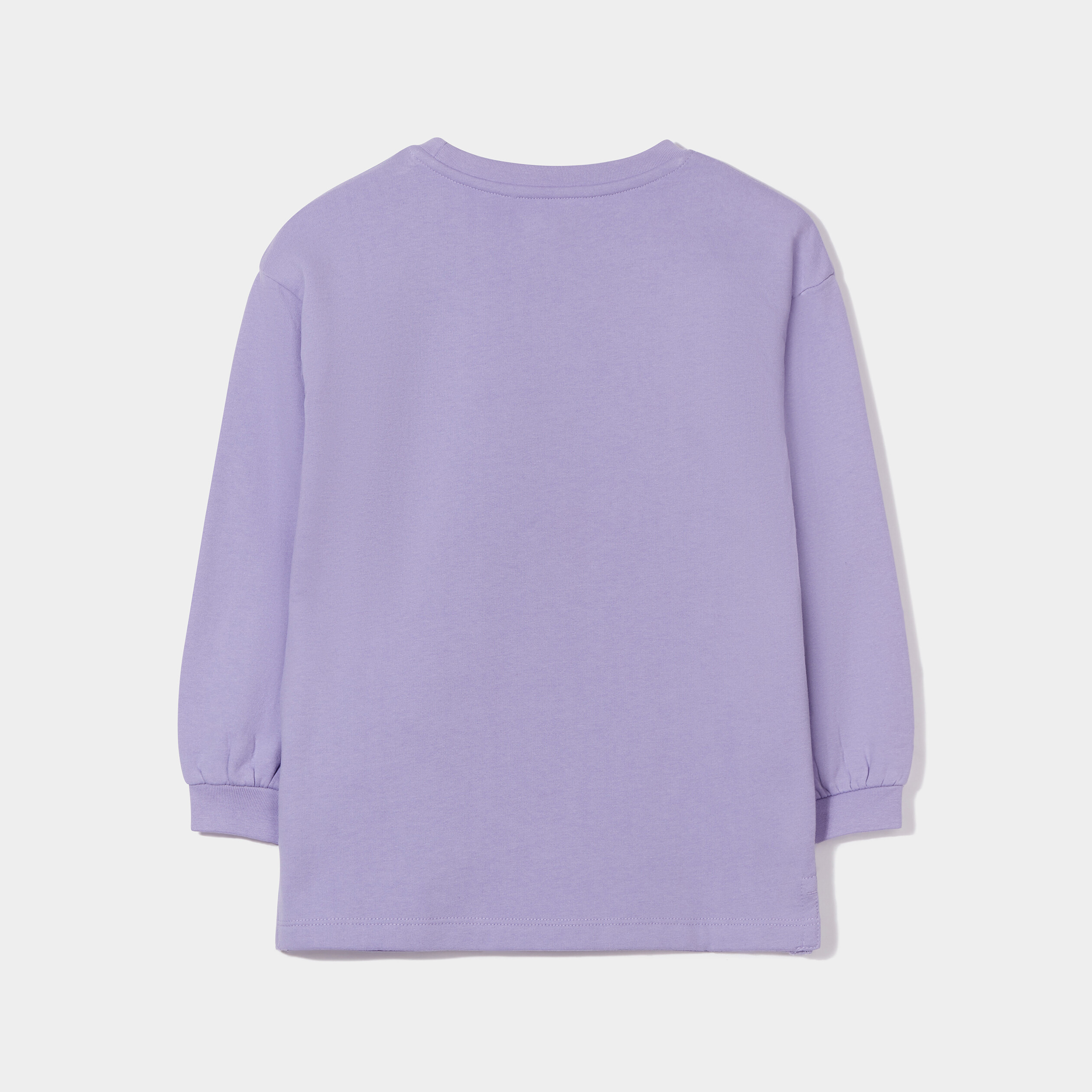 Ensemble sweat long et legging 2 pièces mauve fille | La Halle
