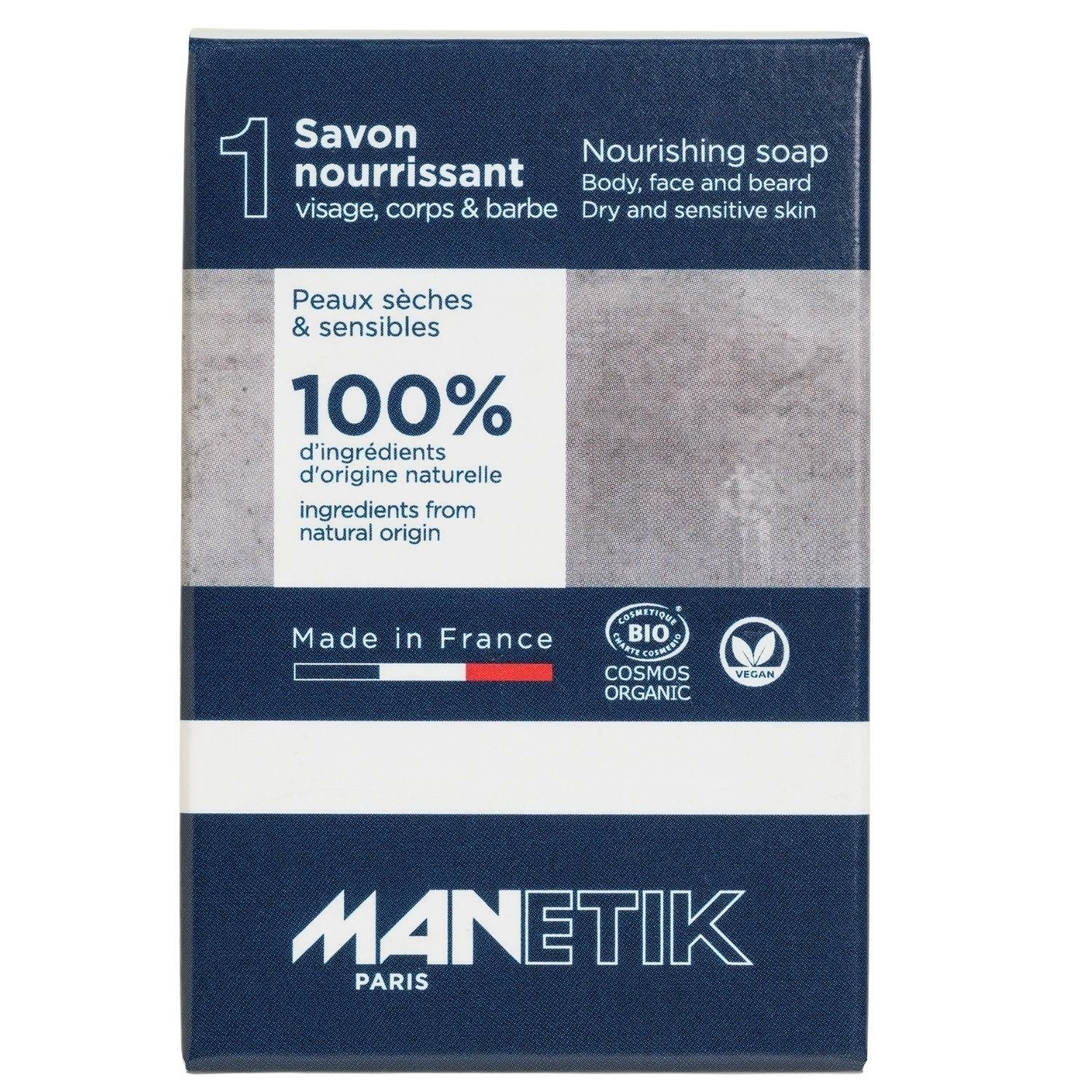 Jabón nutritivo MANETIK para cuerpo, rostro y barba