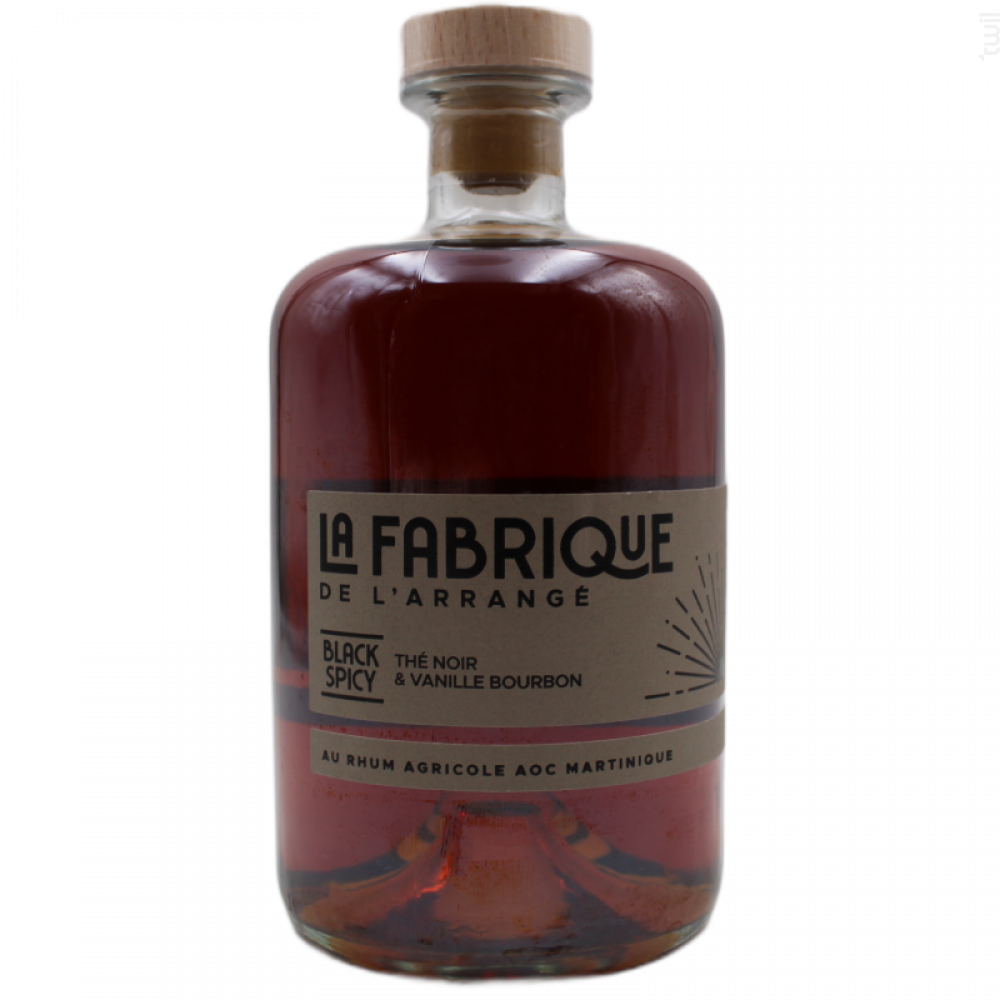 Black Spicy - Thé Noir & Vanille Bourbon La Fabrique de L'arrangé