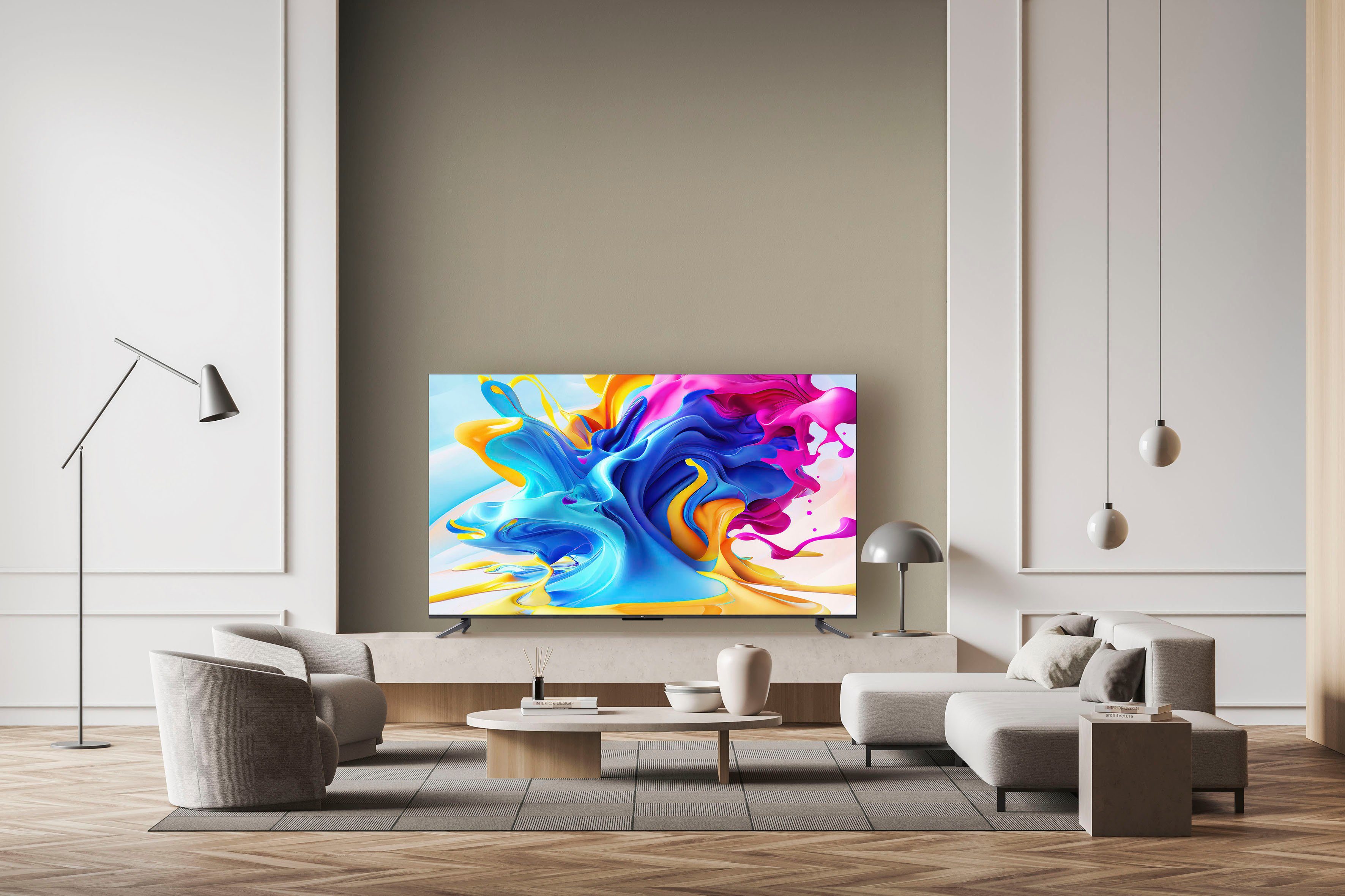 TCL 65C643X1 OLED-Fernseher (165 cm/65 Zoll, 4K Ultra HD, Google TV, Smart-TV)