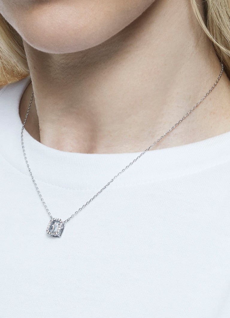 Κολιέ Swarovski με μενταγιόν και κρύσταλλο