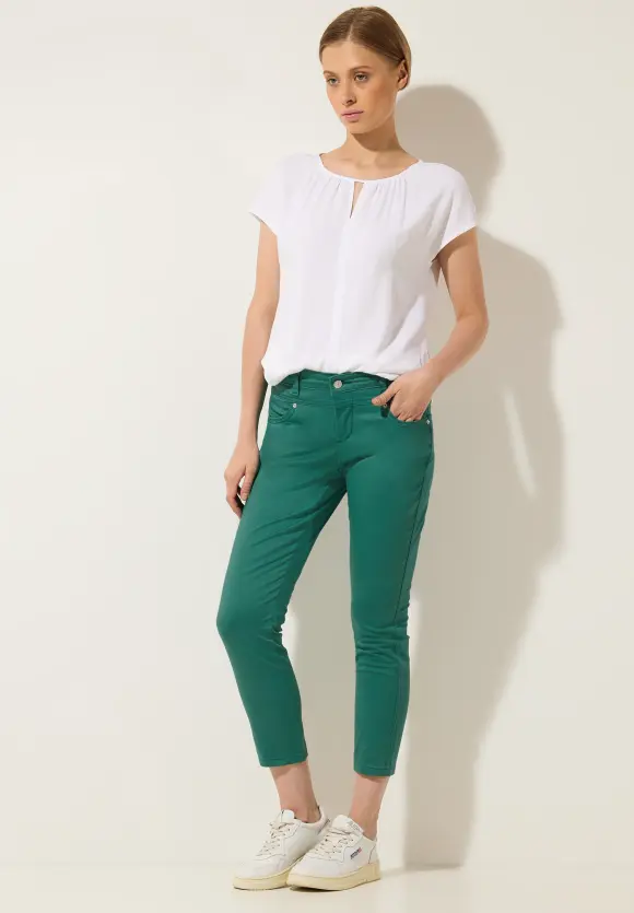 Street One Casual Fit Satinlook Hose