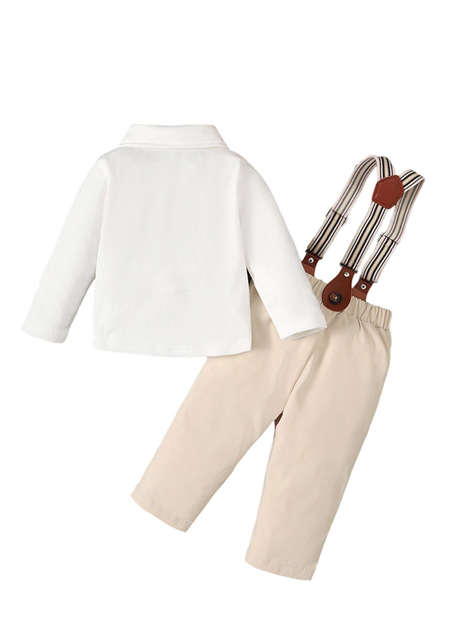 Lapastyle Anzug Lässiges Anzug aus langärmligem Oberteil und Hose für Baby Jungen (2-tlg)
