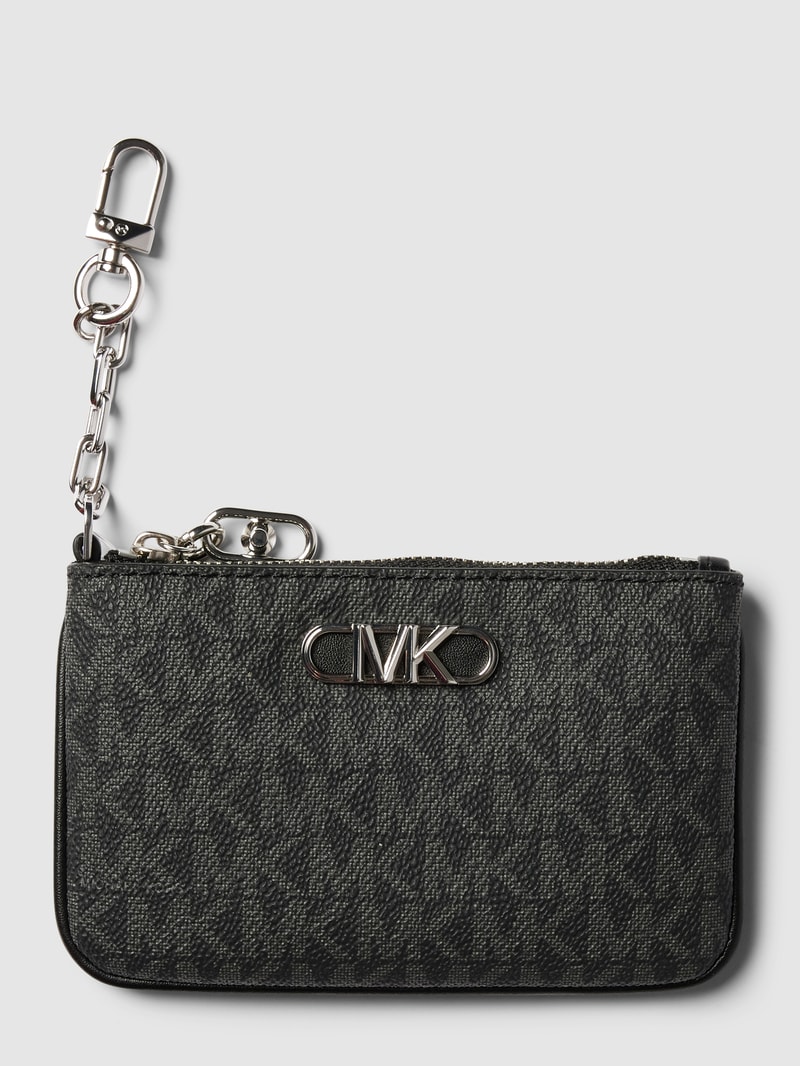 Kartenetui mit Label-Applikation Modell 'KEY CARD HOLDER' in schwarz