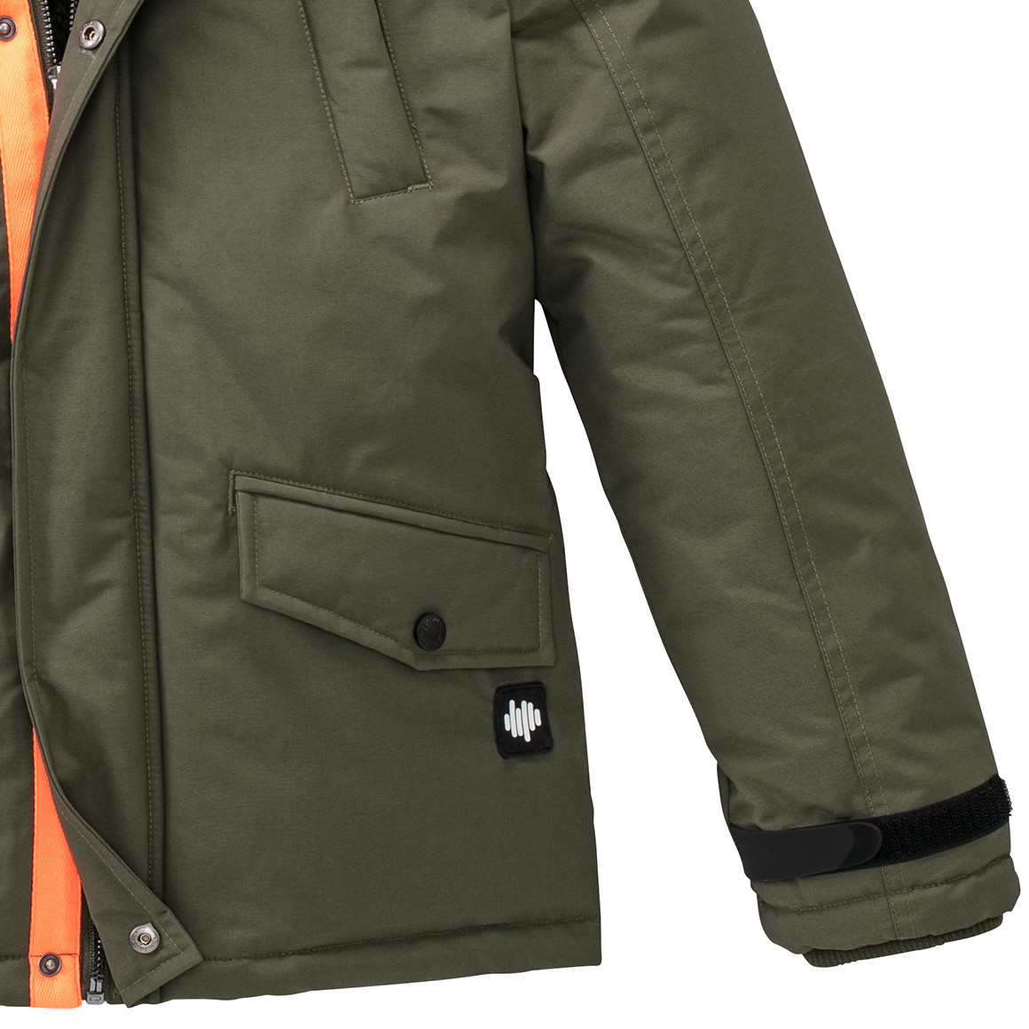 Jungen Jacke mit Teddyplüsch