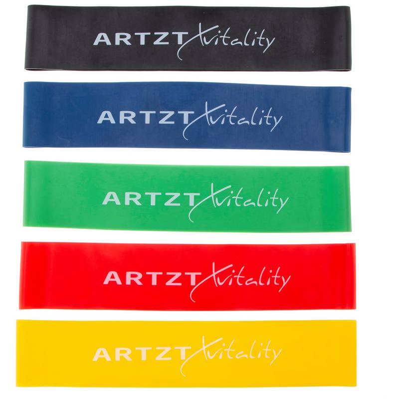 ARTZT Vitality Rubber Band 4-er Set Gymnastikband