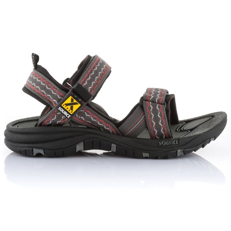 Source Gobi Oriental Brown Red Sandalen