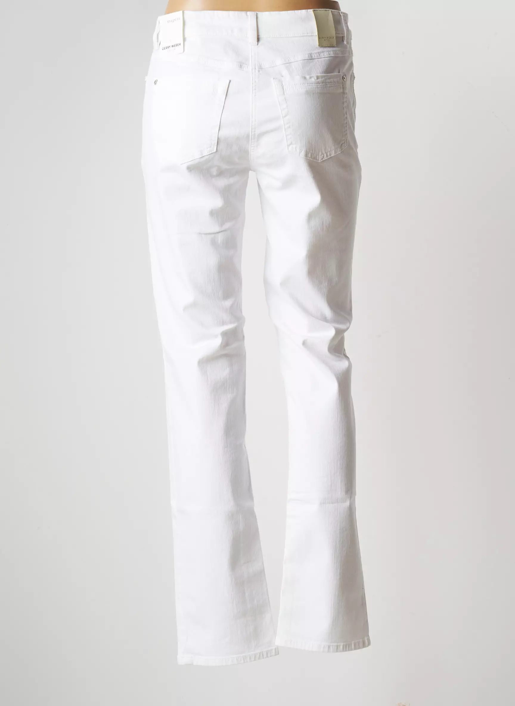 Gerry Weber Pantalons Slim Femme couleur blanc