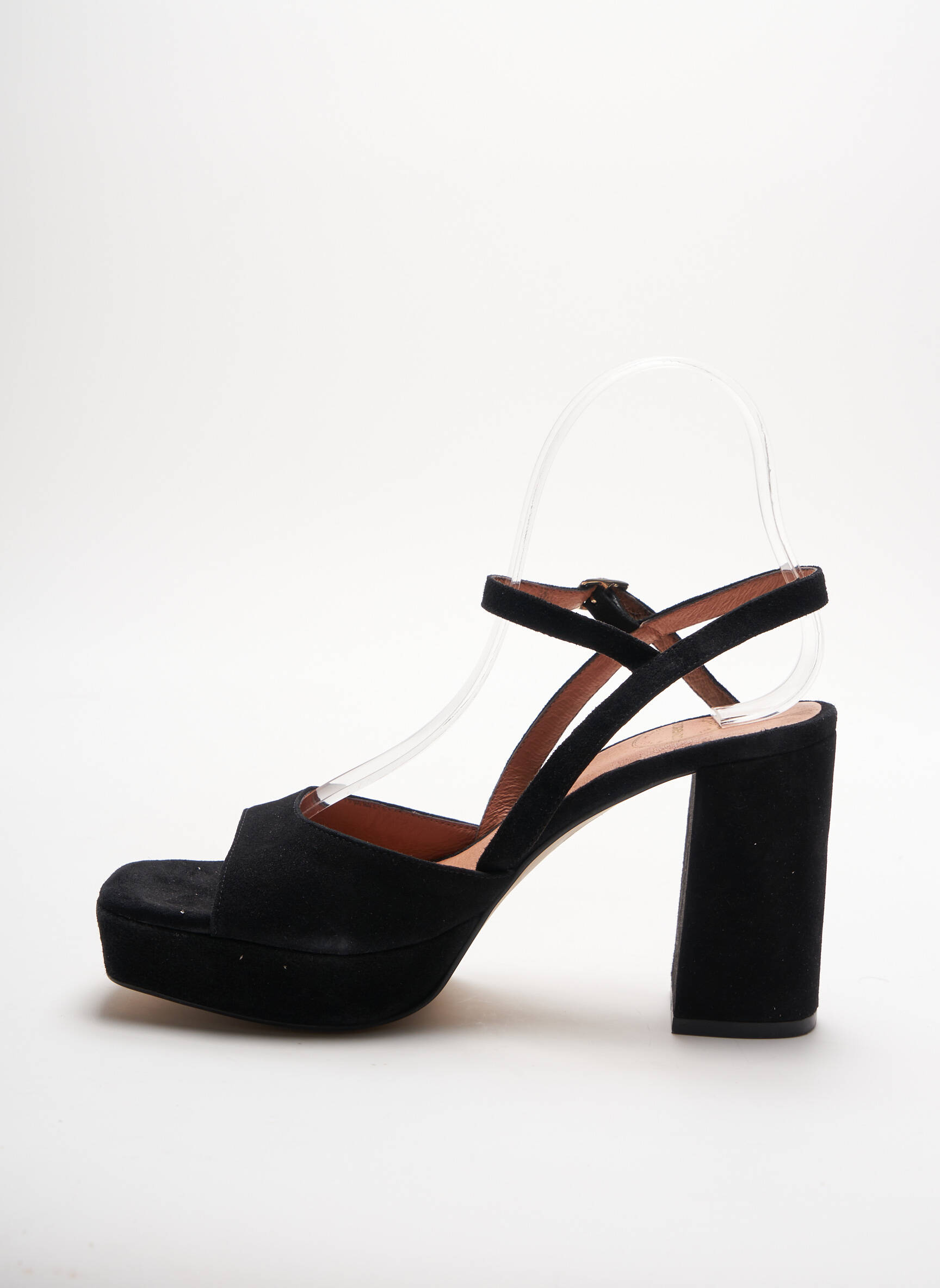 Sarenza Sandales Nu Pieds Femme couleur noir