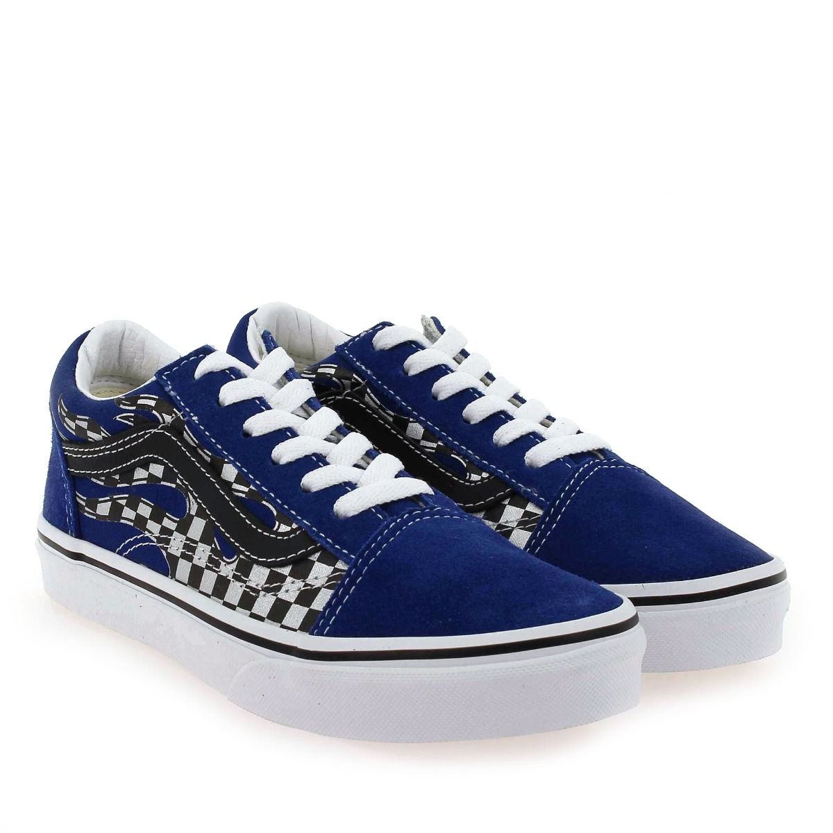 Vans  OLD SKOOL KIDS E23 - Bleu Noir