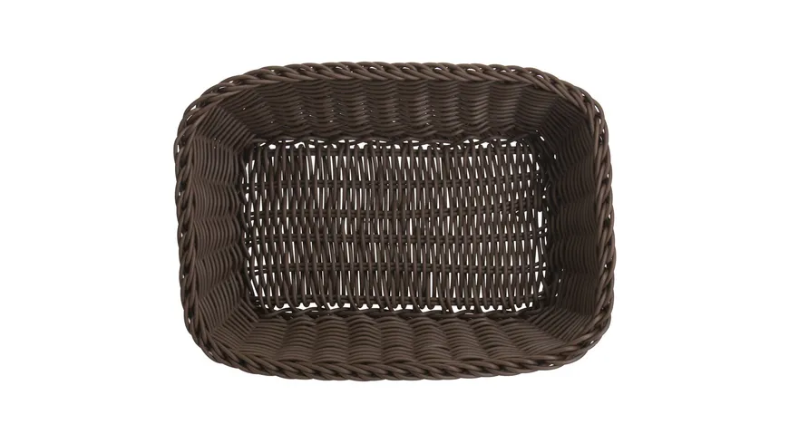 WESTMARK Brotkorb rechteckig  31x21x9cm braun