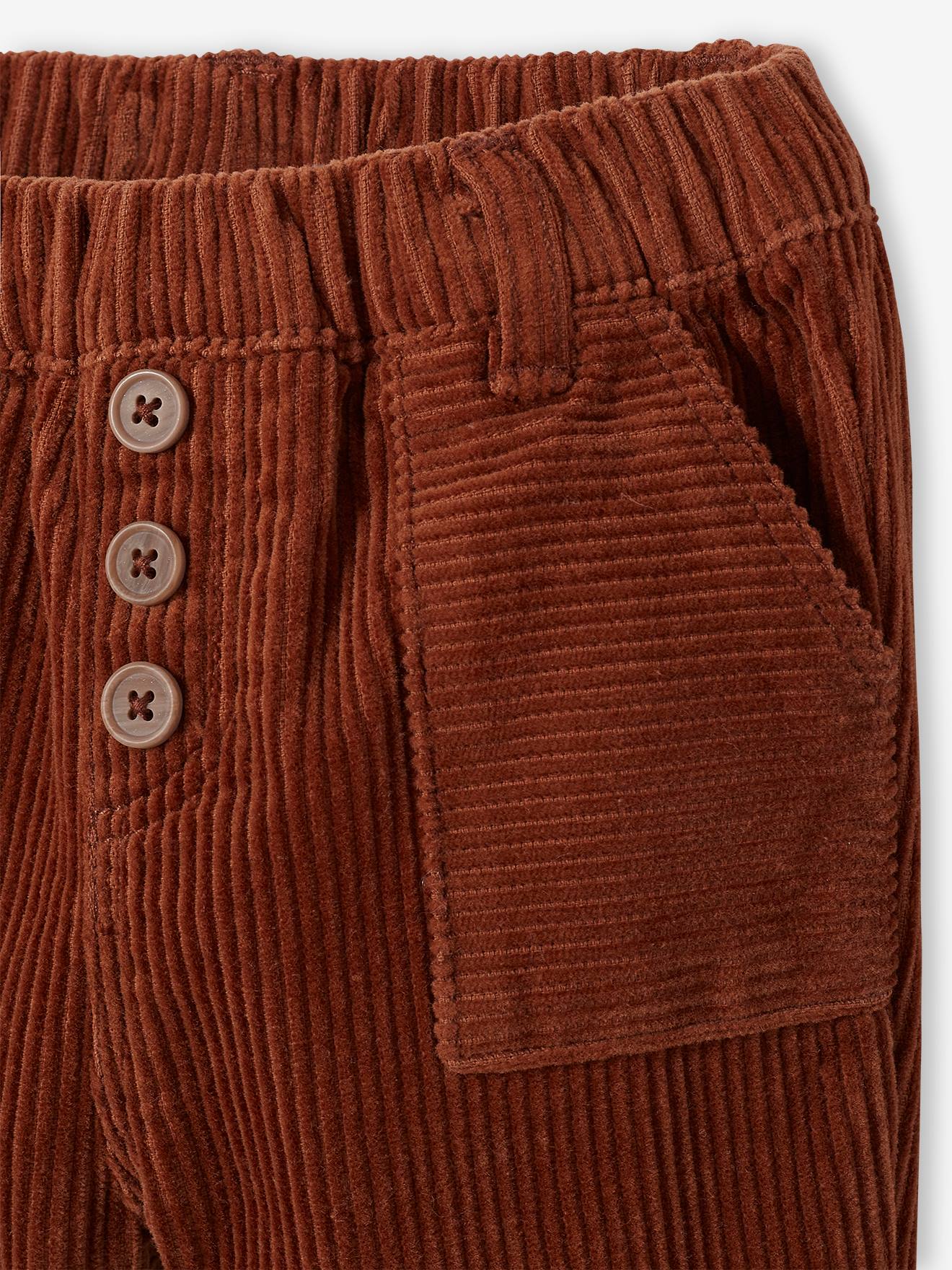 Vertbaudet Baby Cordhose - anthrazit