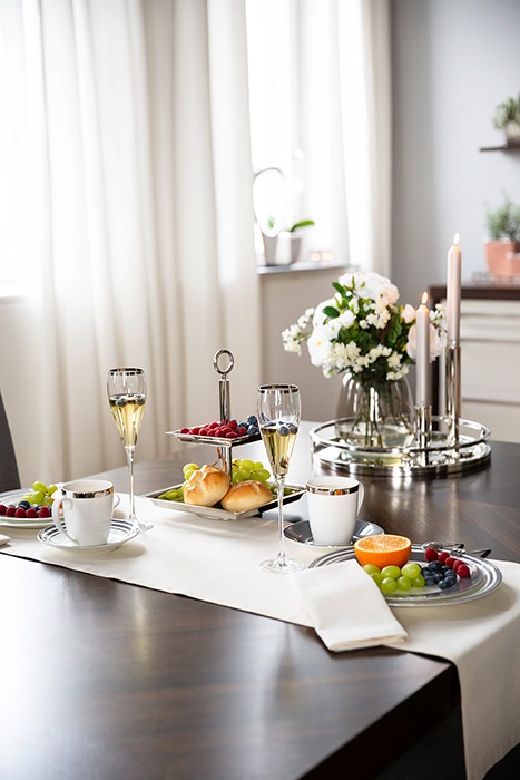 Etagere Nagano silber