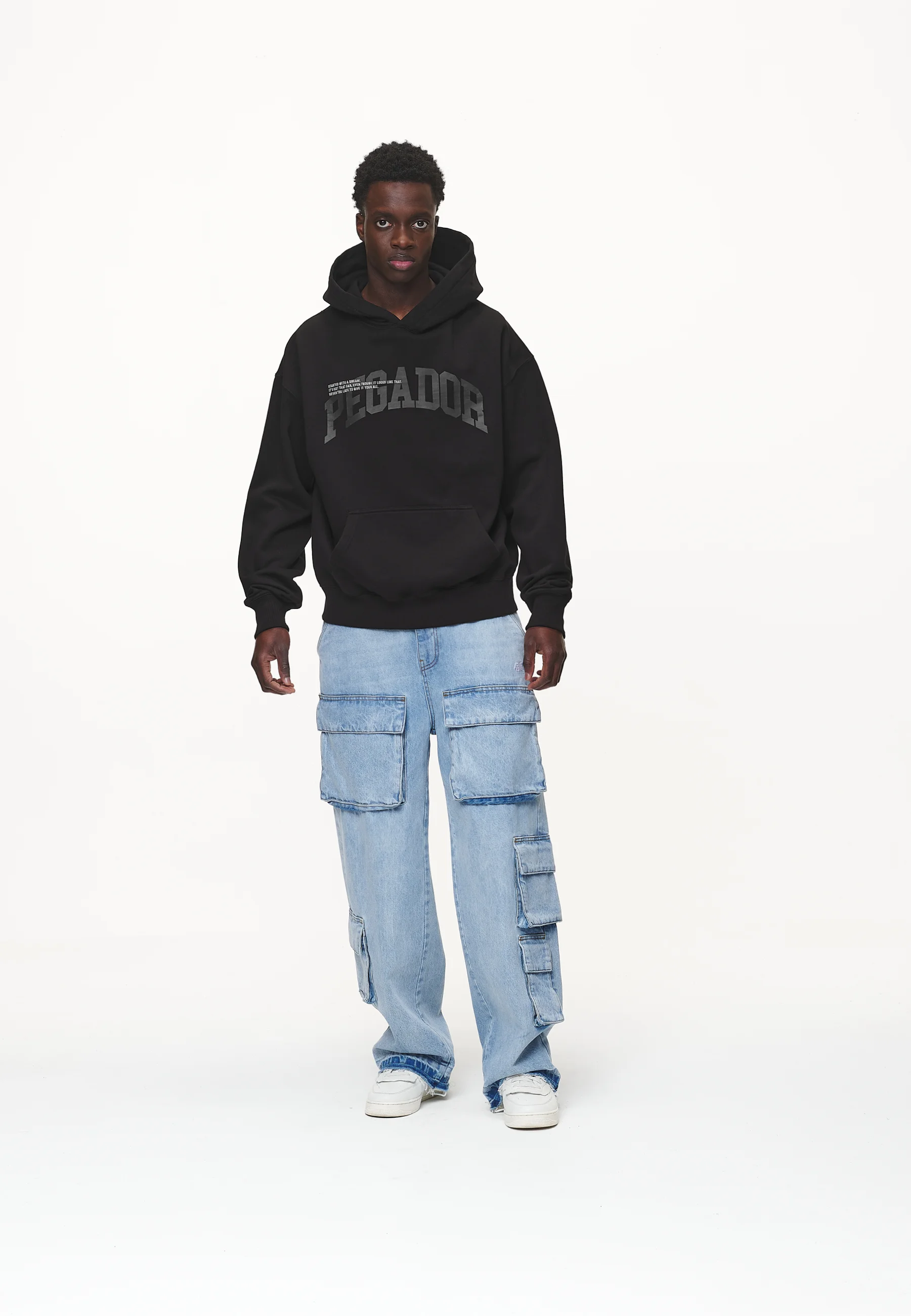 Sudadera con capucha extragrande Pegador Gilford