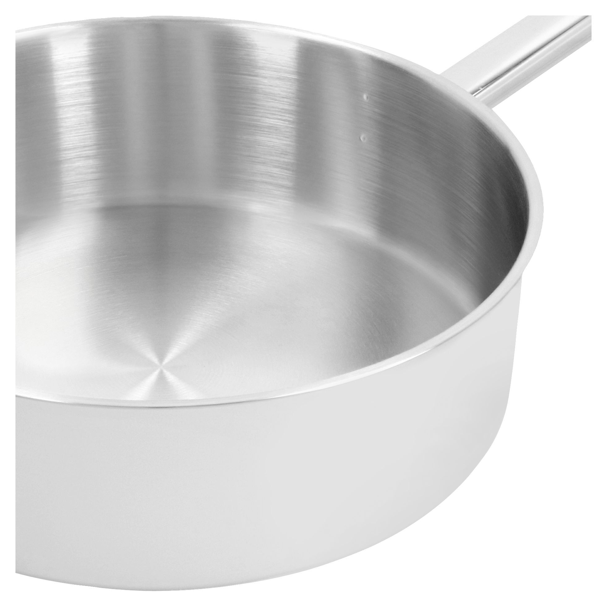Schmorpfanne ohne Deckel 24 cm, 18/10 Edelstahl