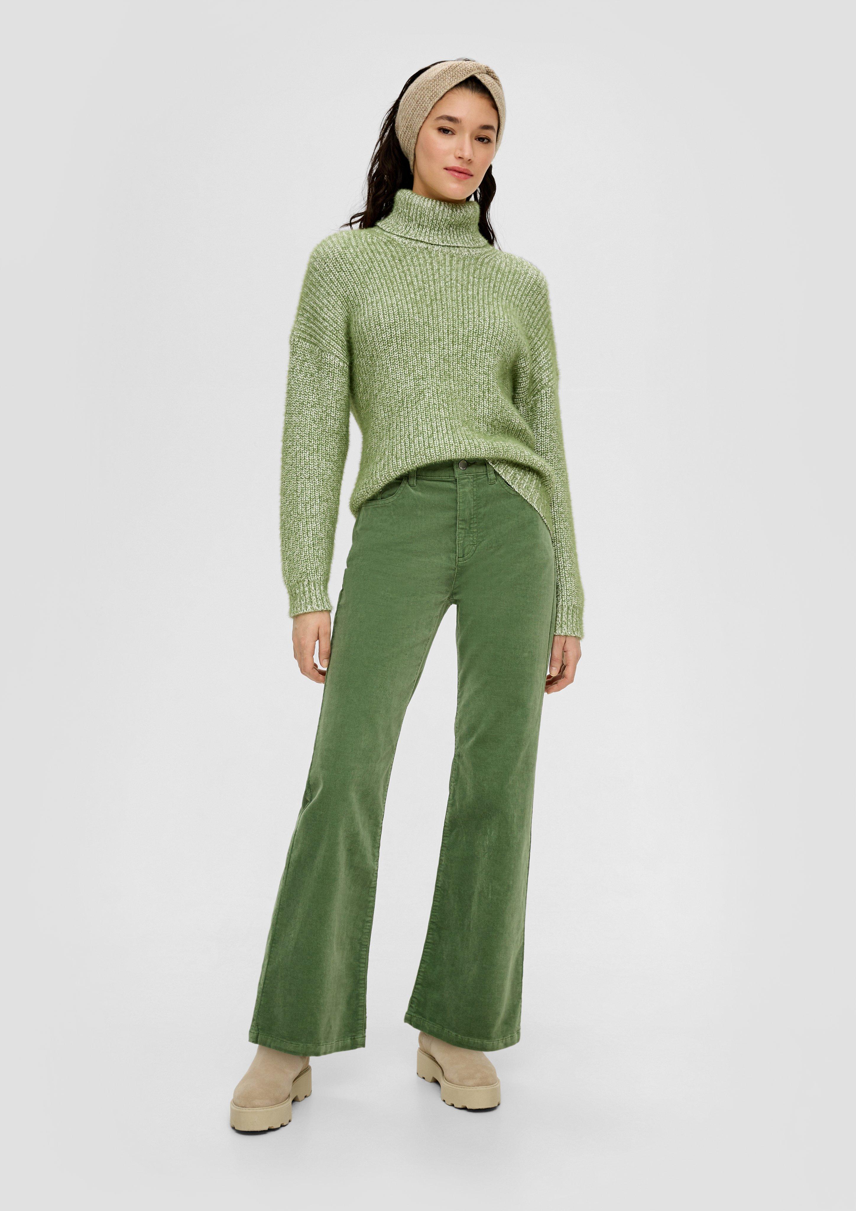 Slim: Cordhose aus Baumwollstretch  2135830-7834