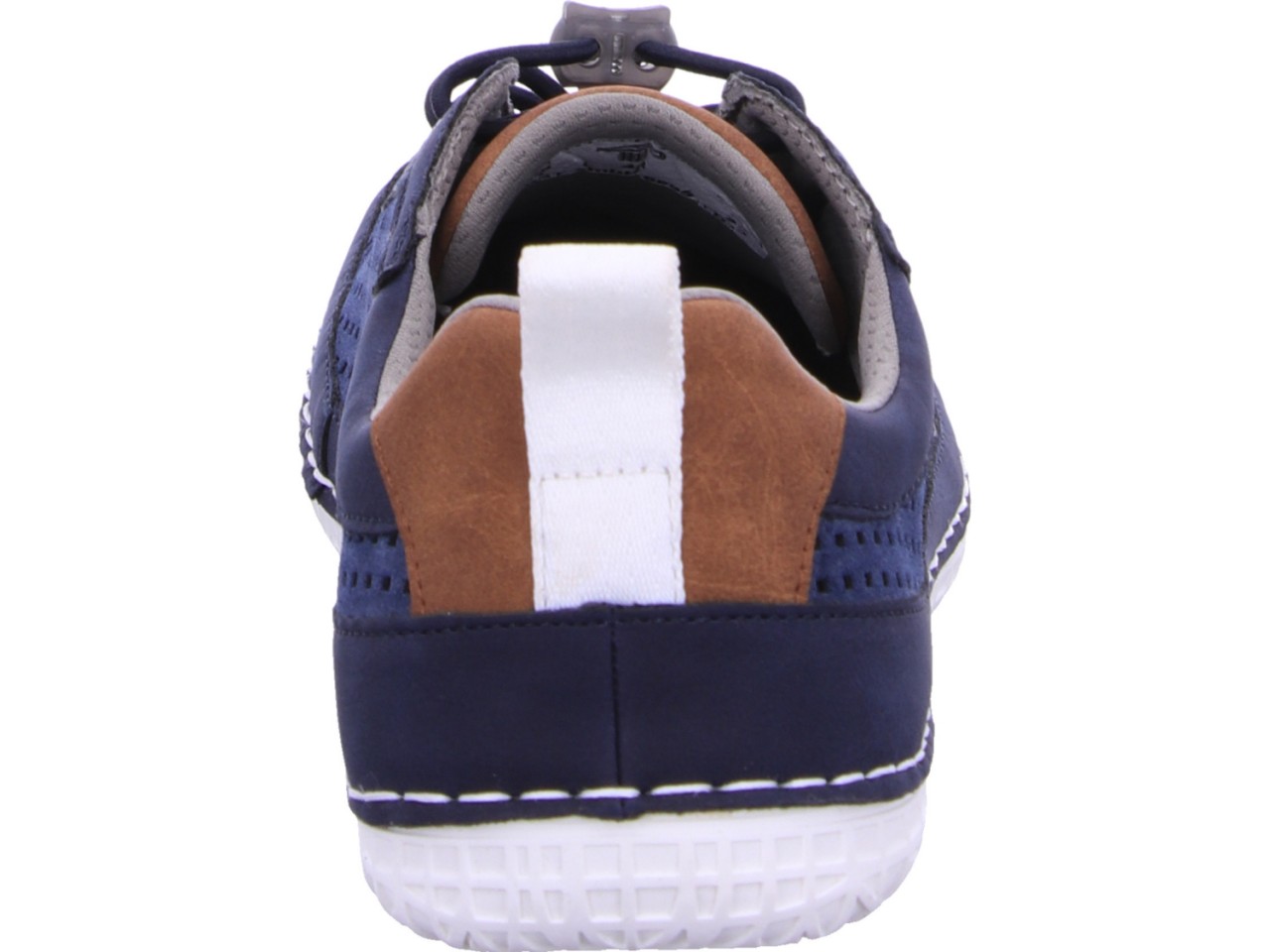 BUGATTI Komfort Slipper blau Bimini