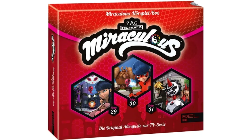 Hörspiel-Box-Folge 29-31 Miraculous
