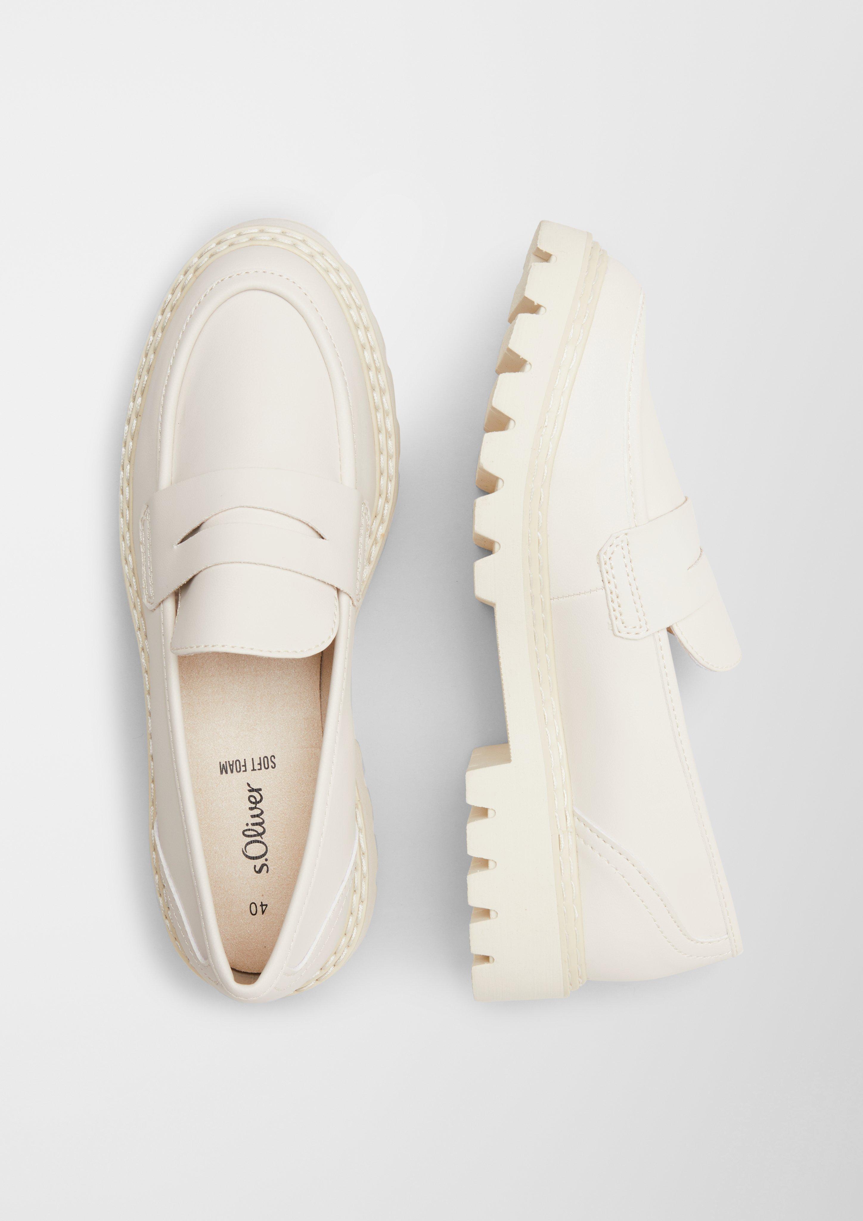 Loafer in Leder-Optik  6007346-462