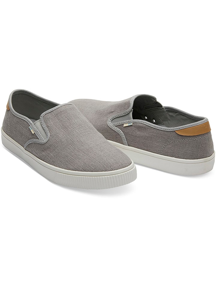 TOMS Slipper in Grau günstig kaufen