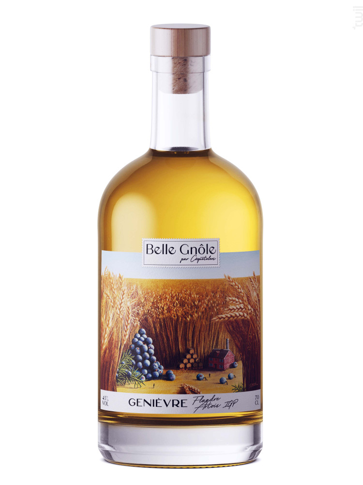 Genièvre Flandres-Artois Belle Gnôle Eau de Vie  France  Eau de Vie de Grain  43% Non millésimé 35cl