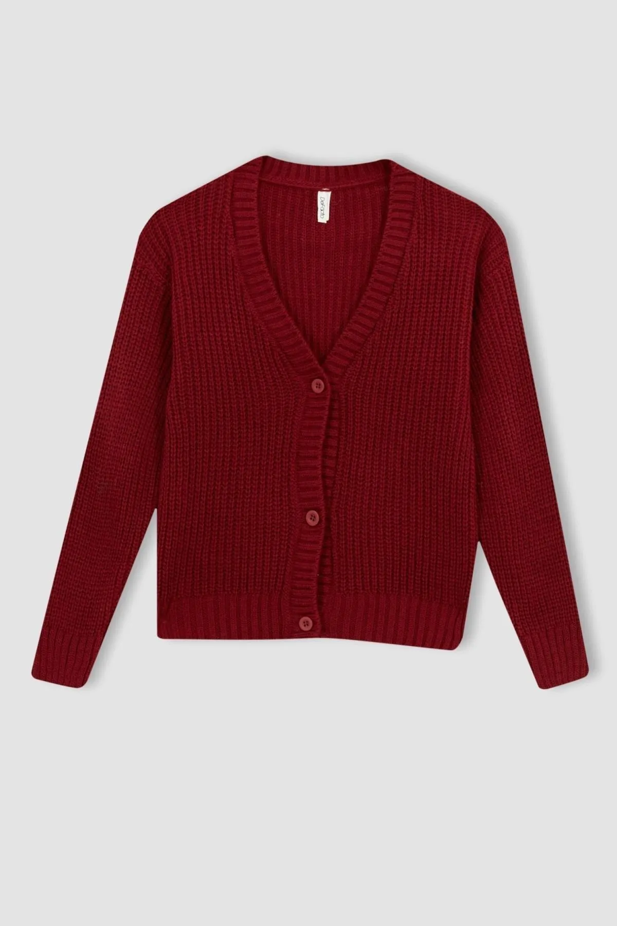 DeFacto  Strick-Cardigan für Mädchen mit V-Ausschnitt