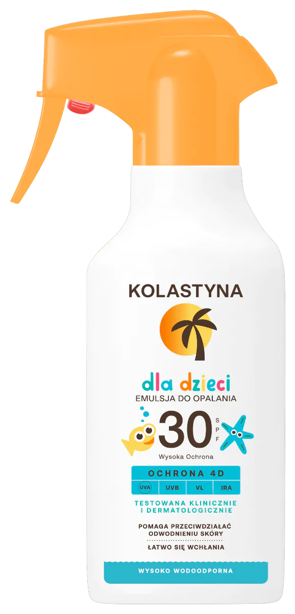 Kolastyna Sun Kids SPF30 - Лосион за сунчање за децу, спреј SPF 30, 200 мл