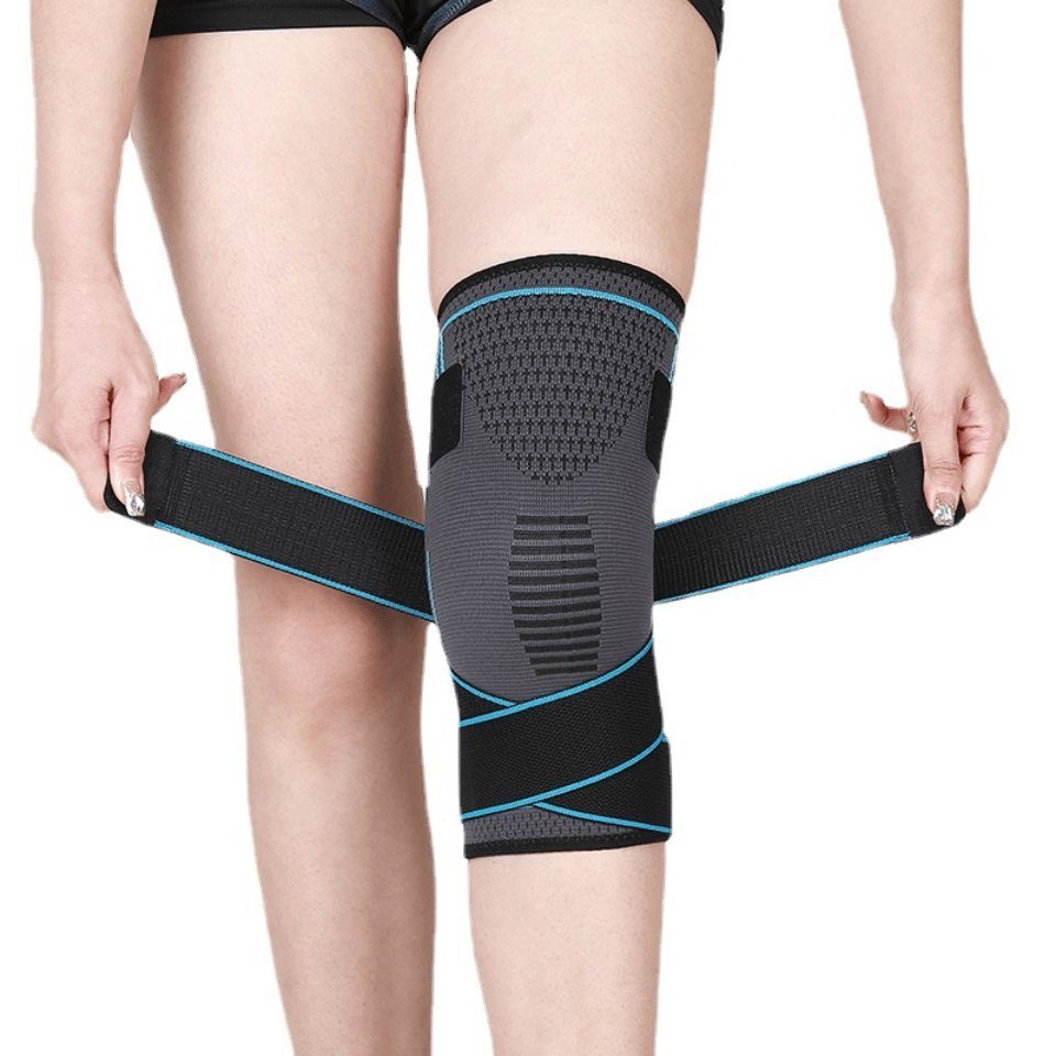 KLLGIA Knieprotektor Kniebandage Knieschützer mit Riemen für Damen und Herren Für Laufen