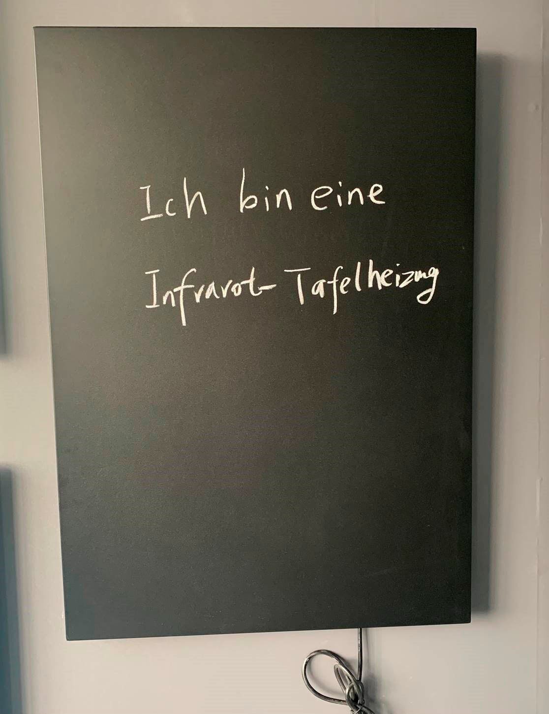 Sonnenkönig Infrarotstrahler Elegance Tafel 500, 500 W, mit beschreibbarer Tafeloberfläche