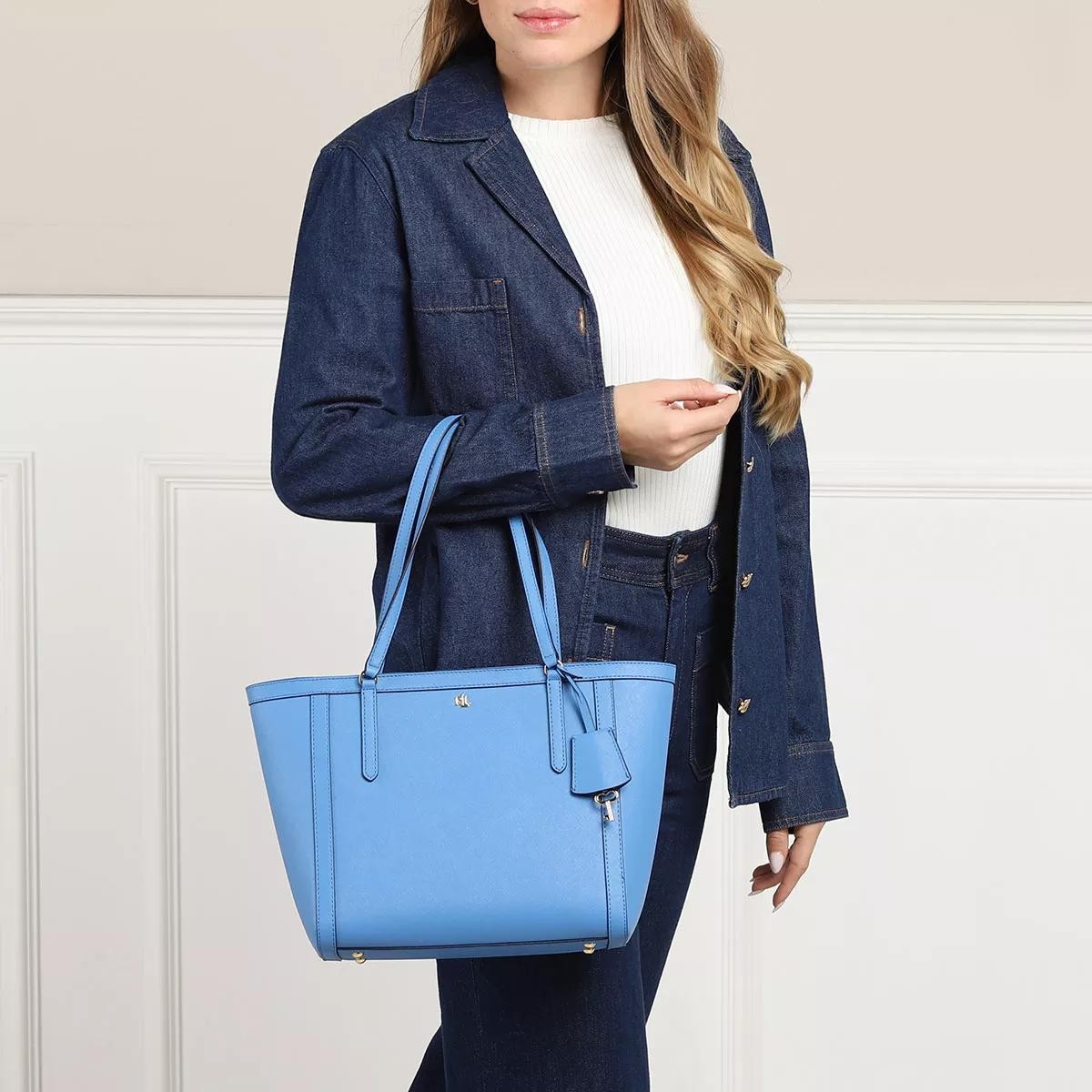 RALPH LAUREN Handtaschen blau Tote