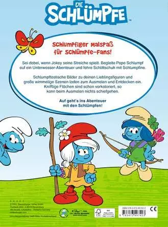 Die Schlümpfe: Mein schlumpfiger Malspaß