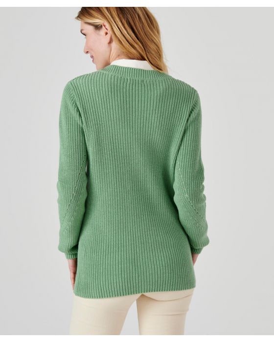 Gilet maille perlée