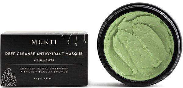Mukti Organics Deep Cleanse Antioxidant Masque Gesichtsmaske