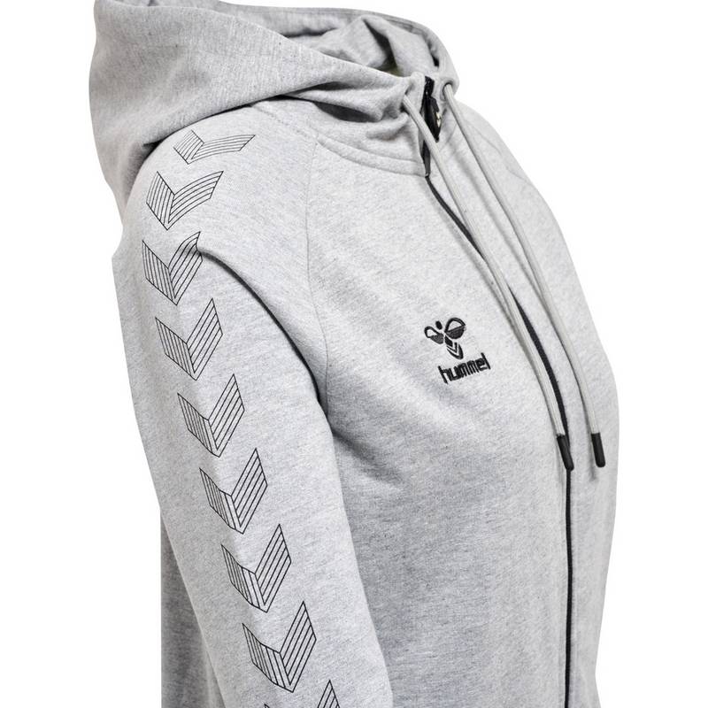 hummel hmlMOVE GRID COT. ZIP HOODIE WOMAN Sweatshirt Damen