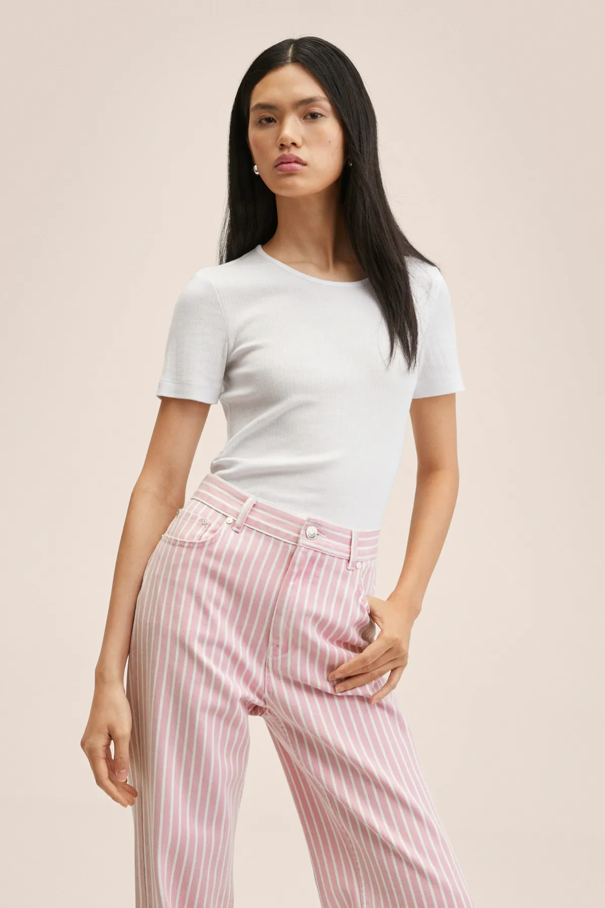 MANGO  27087886 Damen/Mädchen Rosa