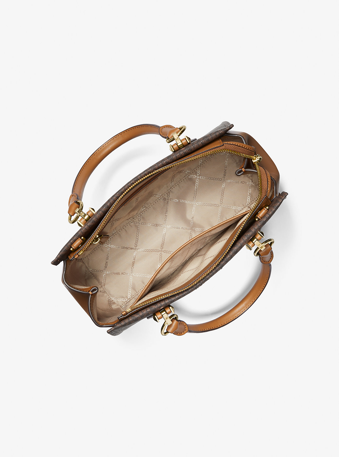 Marilyn Medium Logo-veske - BRN/ACORN