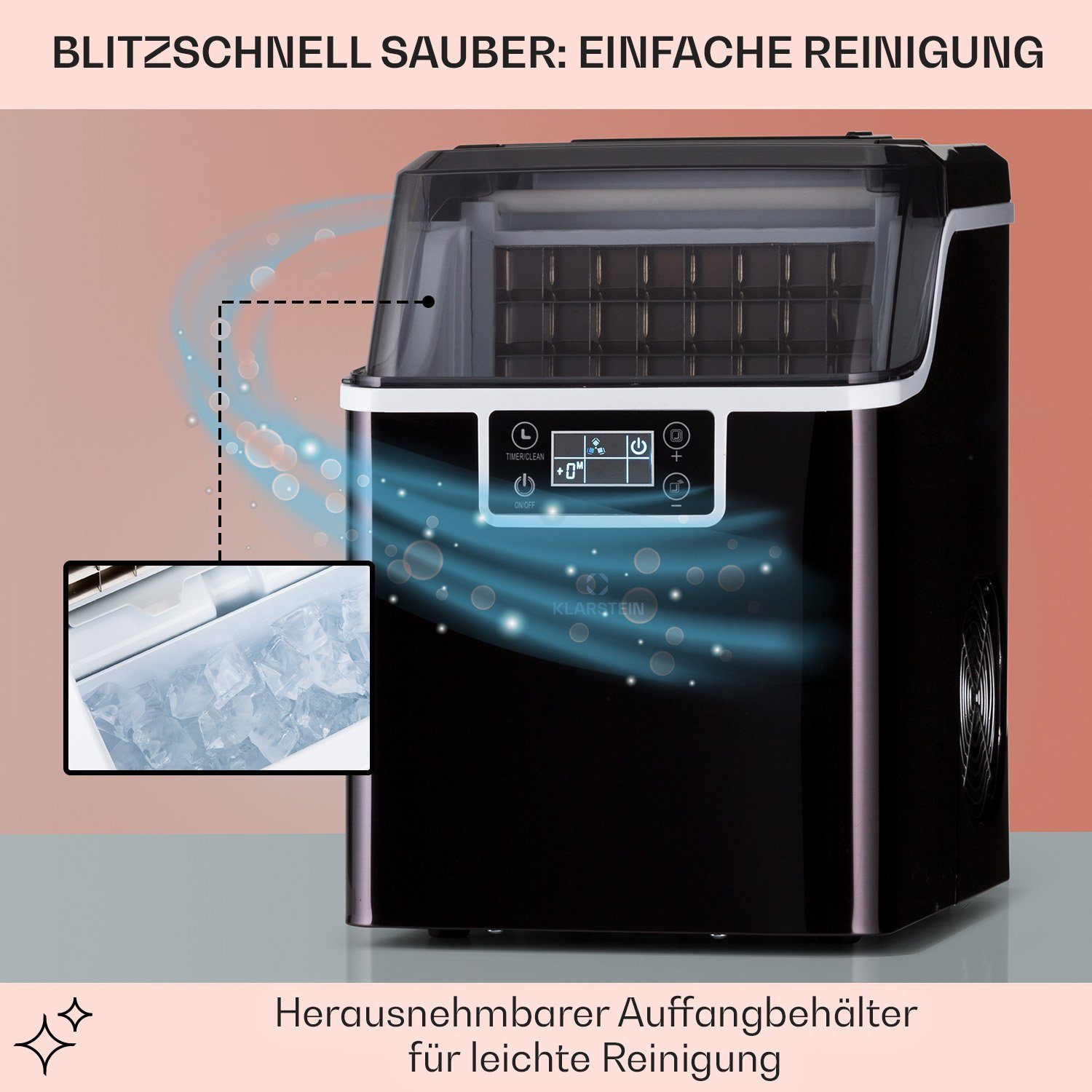 Klarstein Eiswürfelmaschine Chios