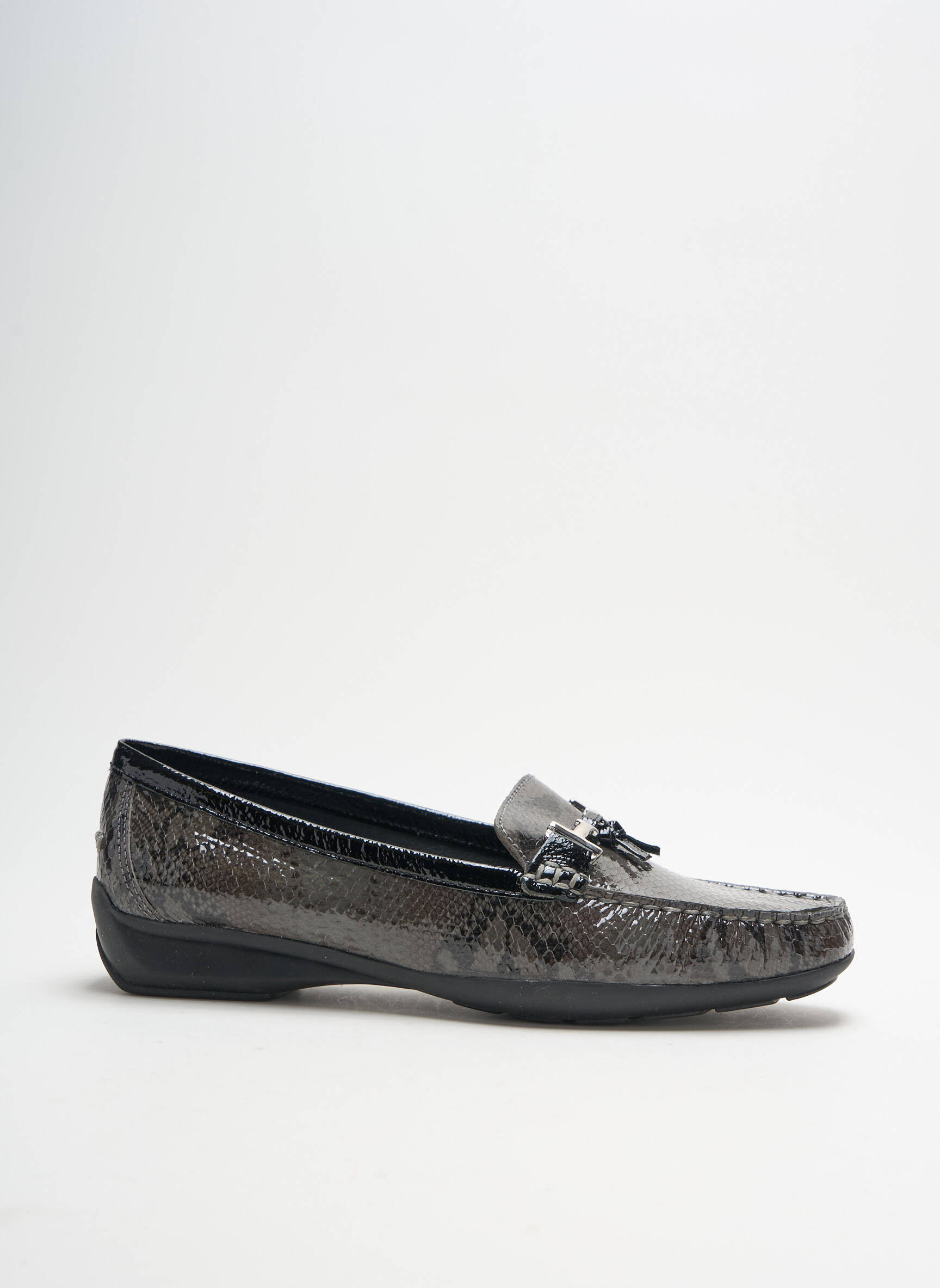 Pedro Torres Mocassins Femme couleur gris