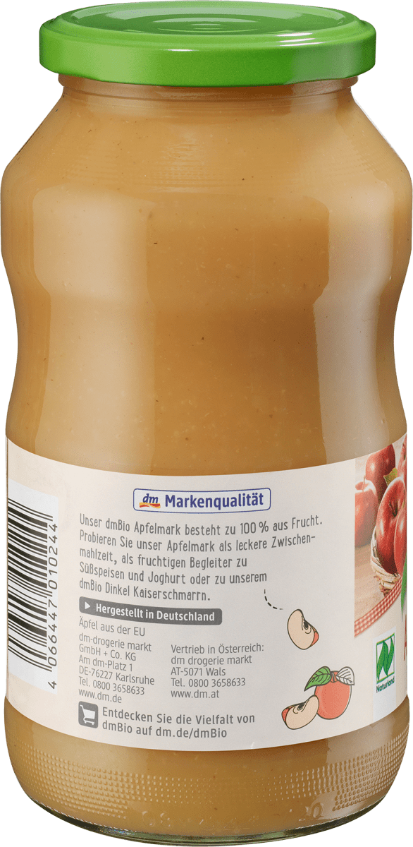 Fruchtmark Apfel, 700 g