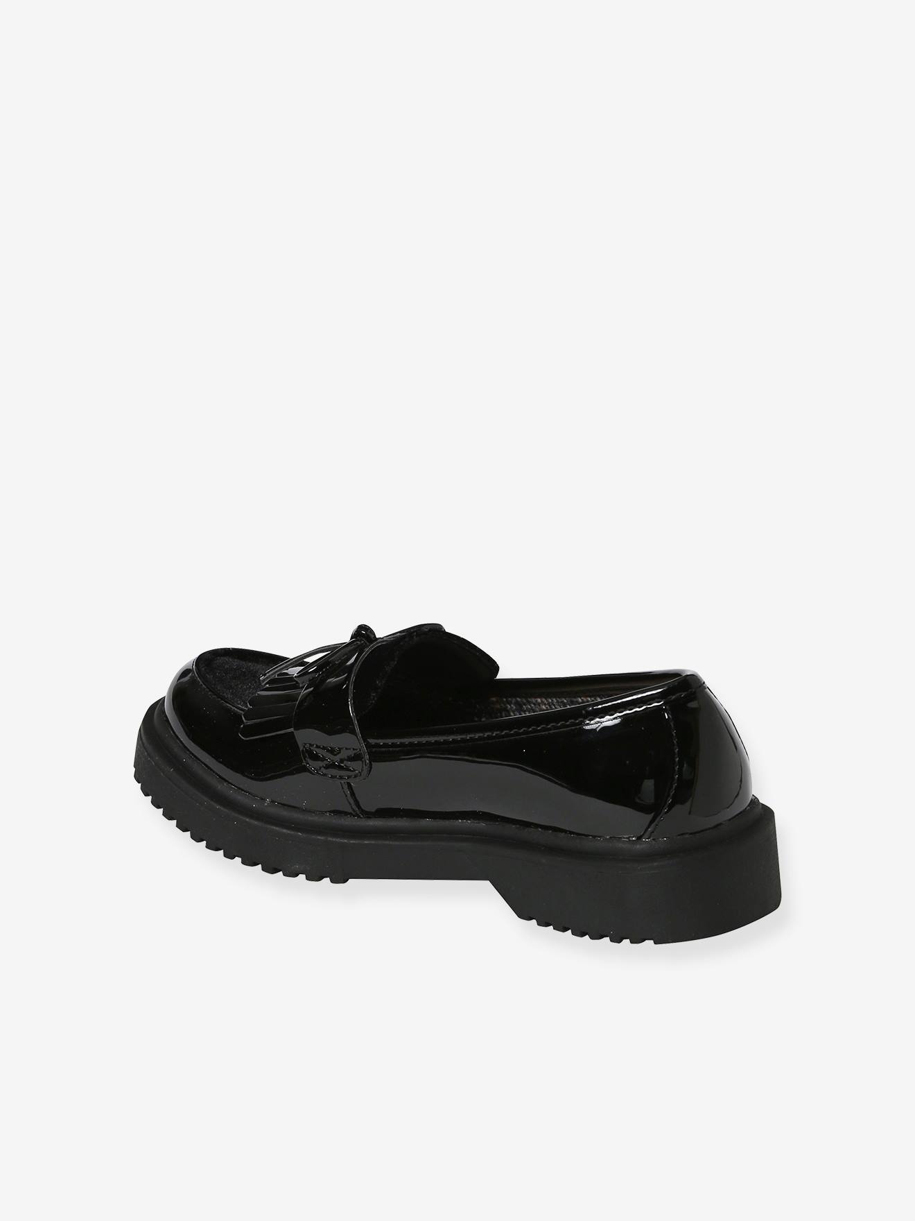 Mocassins vernis junior noir