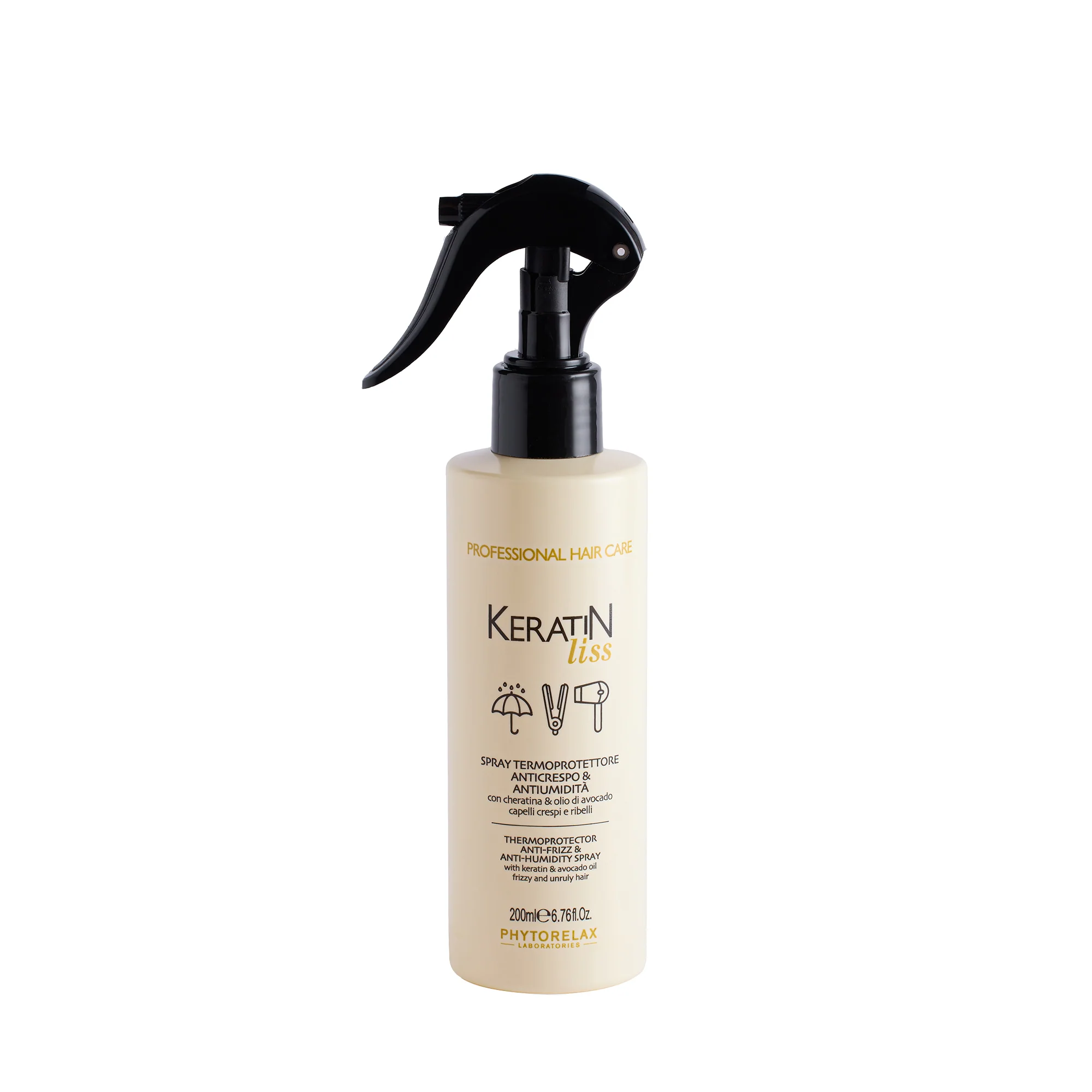 Keratin Liss Anti-Frizz & Anti-Feuchtigkeit Hitzeschutzspray - Hitzeschutzspray