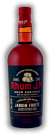 J.M Rhum L’Atélier des Rhums Jardin Fruité Rhum Agricole J.M Rhum L’Atélier des Rhums Jardin Fruité Rhum Agricole Beim ISW-Tasting zum Rhum Agricole des Jahres 2022 gekürt. 0,7	 Liter - Vol 42%