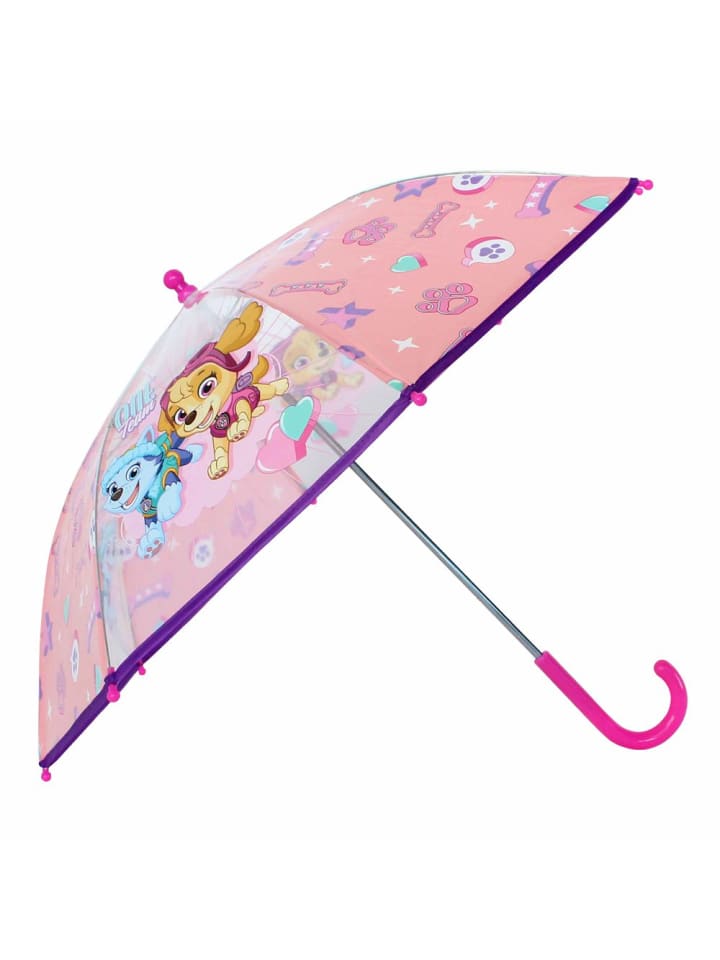 Paw Patrol Stockschirm Mädchen | transparent | Paw Patrol | Kinder Regenschirm günstig kaufen onesize