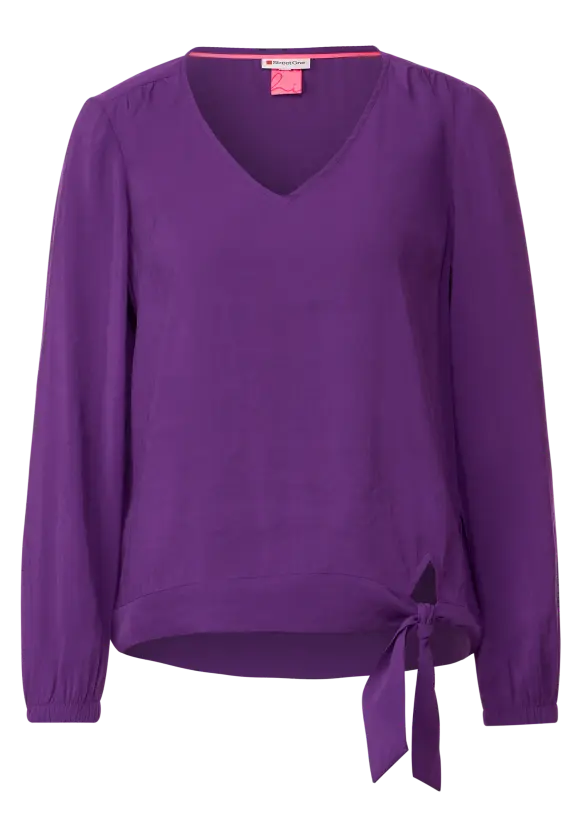 Street One Bluse mit Knotendetail