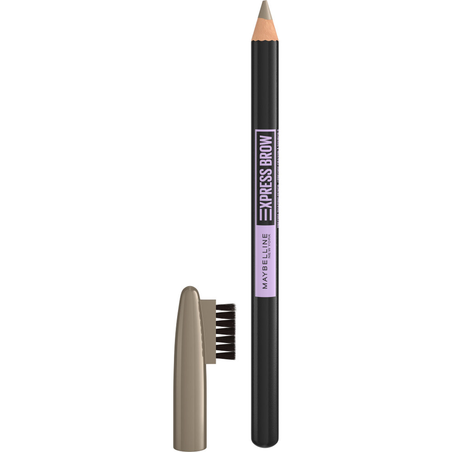 Maybelline New York Express Brow Precise Crayon à sourcils avec brosse intégrée