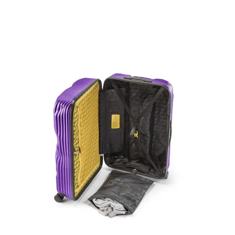 Crash Baggage Stripe Trolley L (79 cm) - Grape Violet